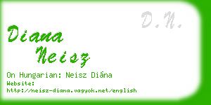 diana neisz business card