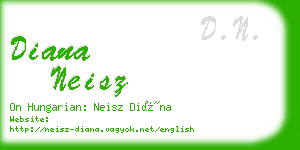 diana neisz business card